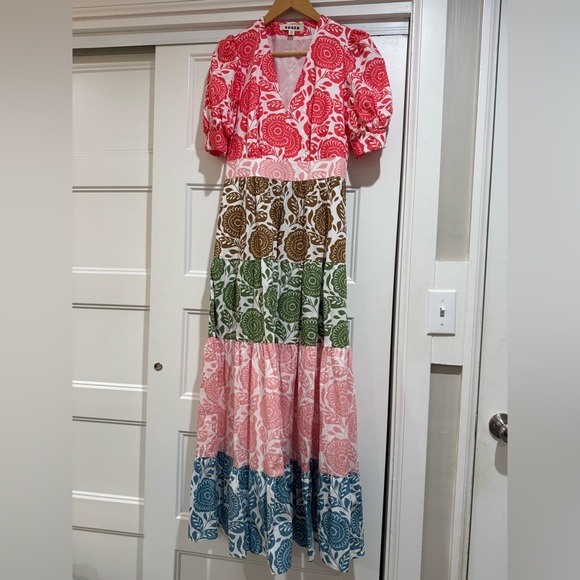 BODEN Bella Puff Sleeve Maxi Dress - Picture 7 of 14